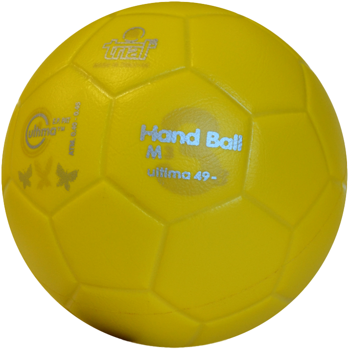 PALLONE PALLAMANO, IN GOMMA TRIPLO STRATO, MASCHILE, N° 3, TRIAL ...